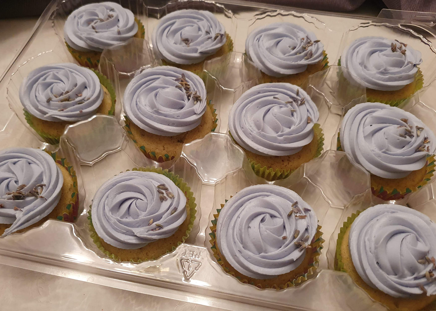 Lavender Chai Cupcakes