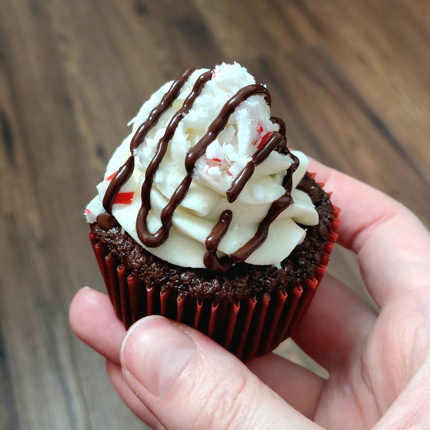Peppermint Mocha Cupcakes