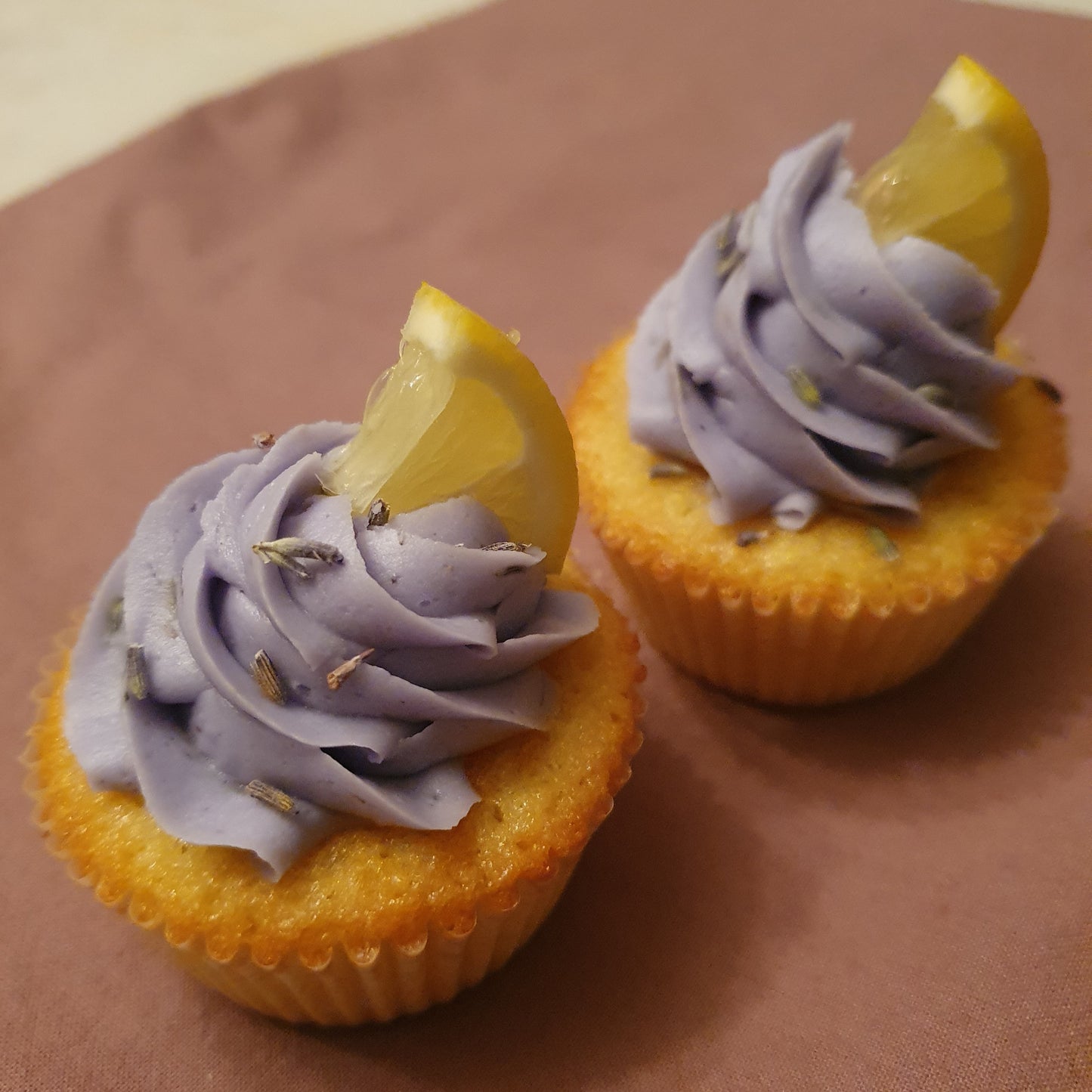 Lemon Lavender Cupcakes